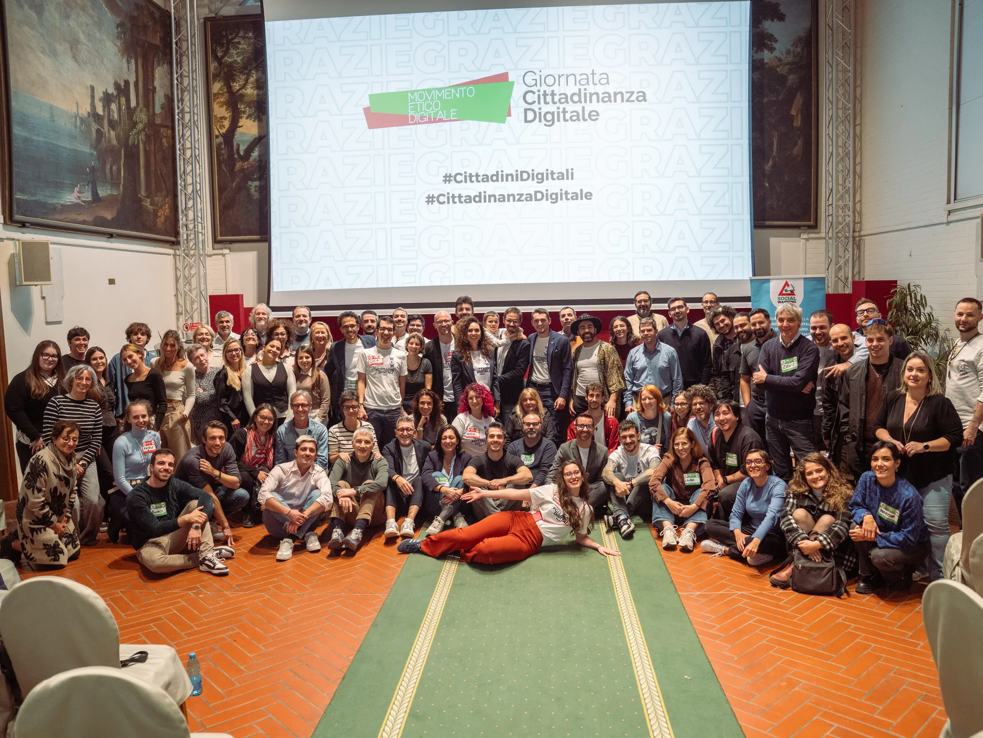 Il pubblico della Giornata della Cittadinanza Digitale 2025 a Verona